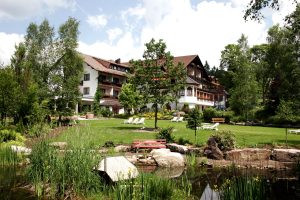 Foto des Garten des Waldblick Hotels Kniebis